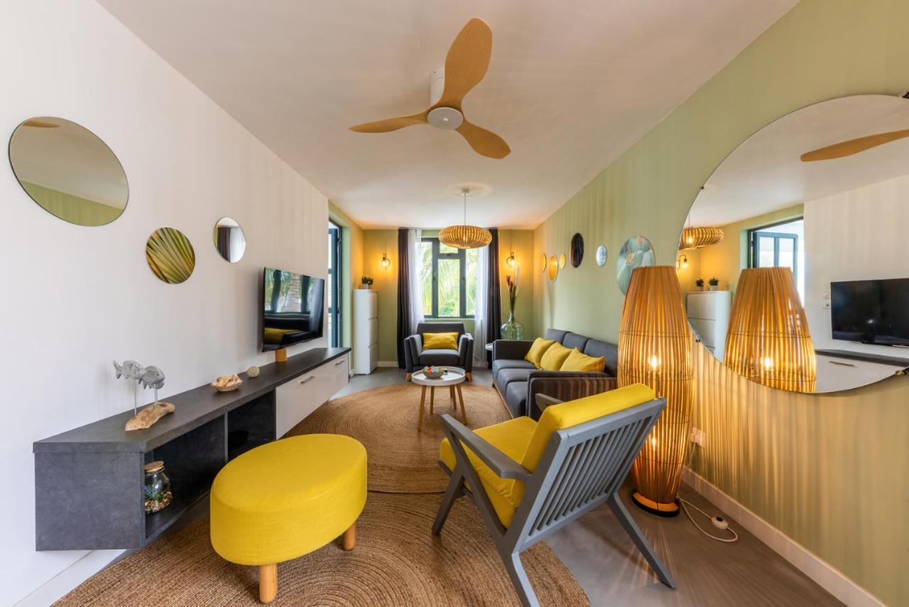 Les Cerisiers Beach Residence, Cosy And Modern 3 Bedroom Apartment Located 50 Metres From The Beach And From All Amenities And Restaurants On The Coastal Road Flic-en-Flacq Extérieur photo